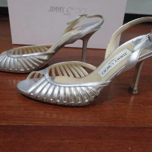 Jimmy Choo Carpretto Slingback Shoes - Picture 8 of 12